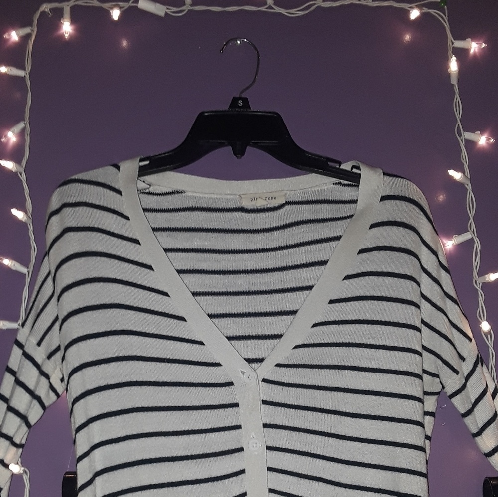 Striped Cardigan